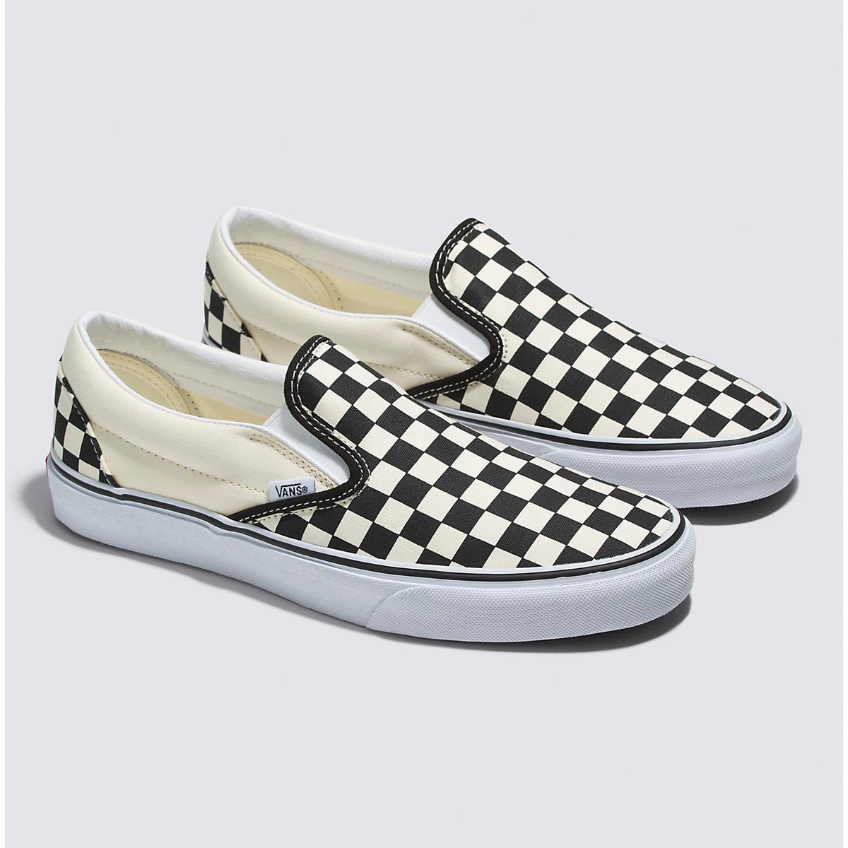 Vans fashion gray checkerboard