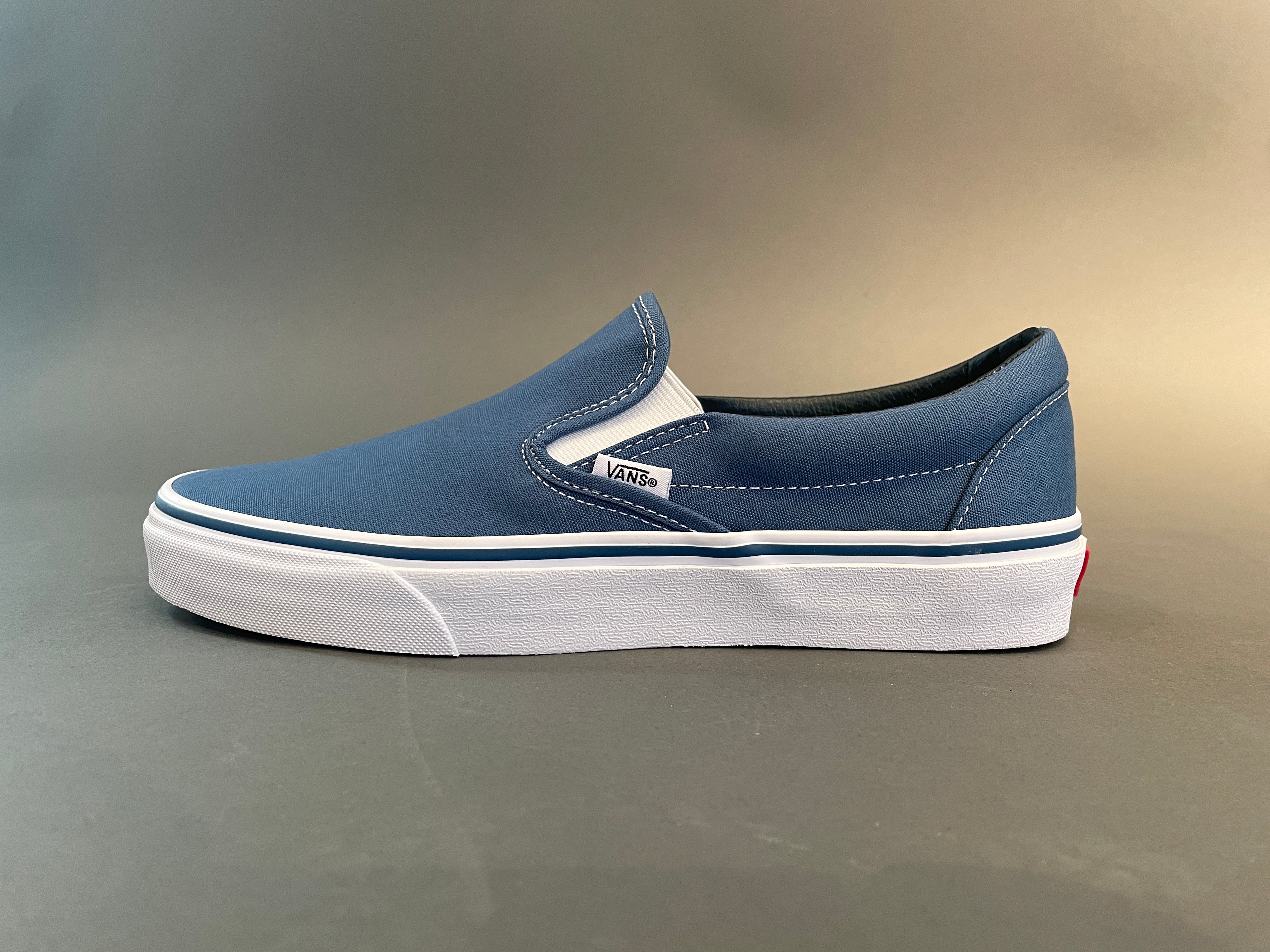 Navy van slip ons best sale