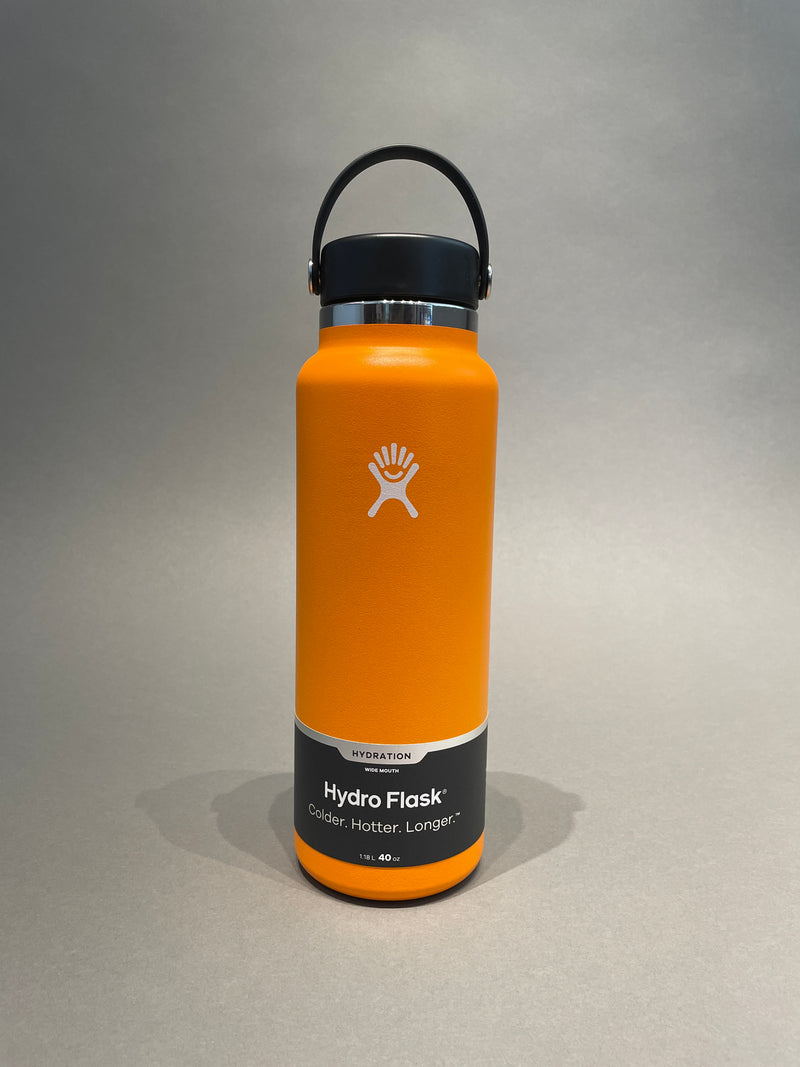 Hydro flask 2025 40 oz clementine