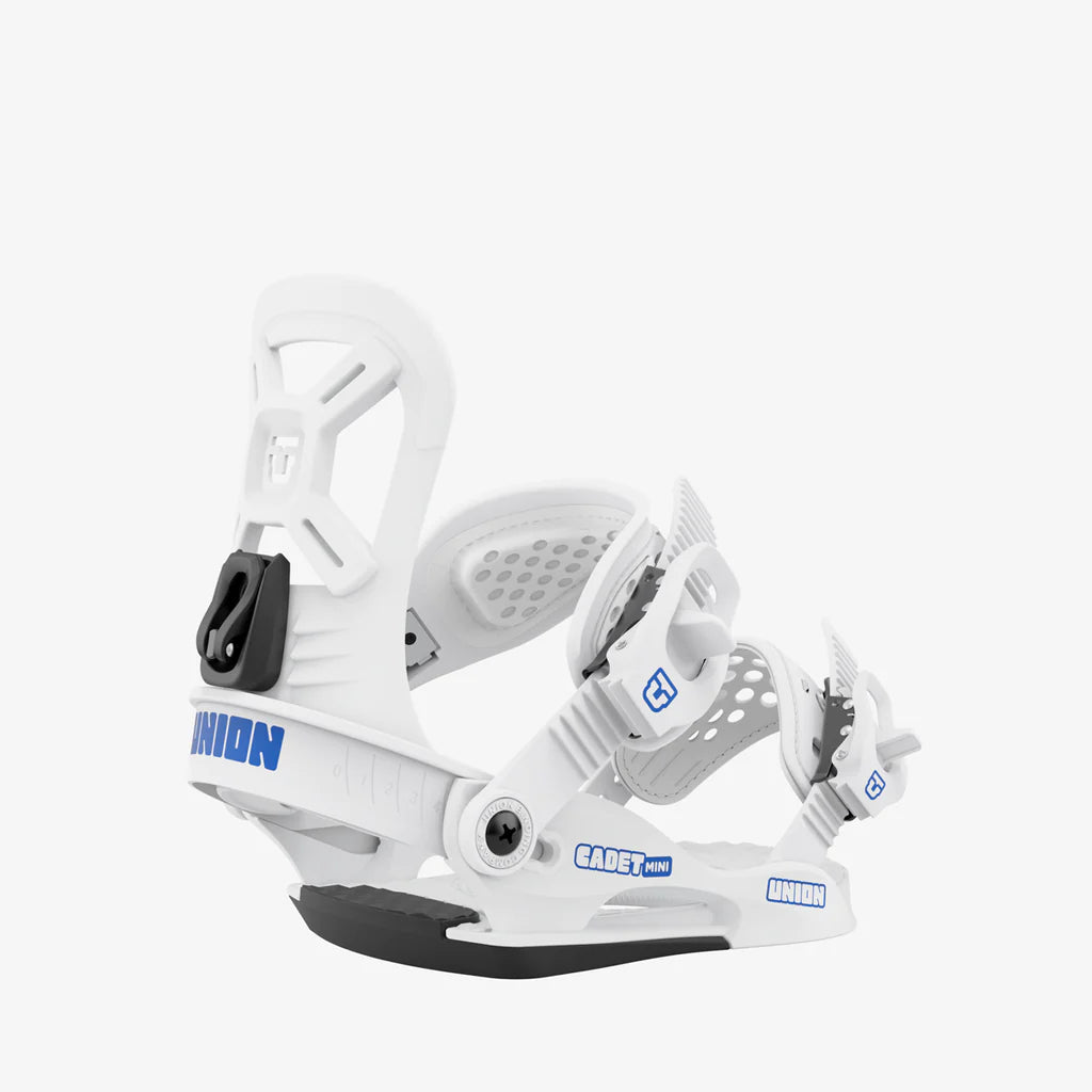 Union Cadet Mini Snowboard Binding (White)