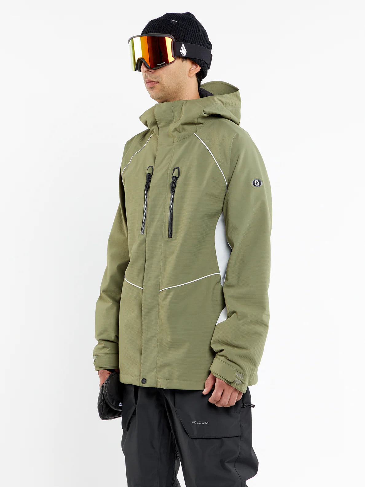 Volcom V.Co WFO Jacket (Light Military) – Milo Snow and Skate