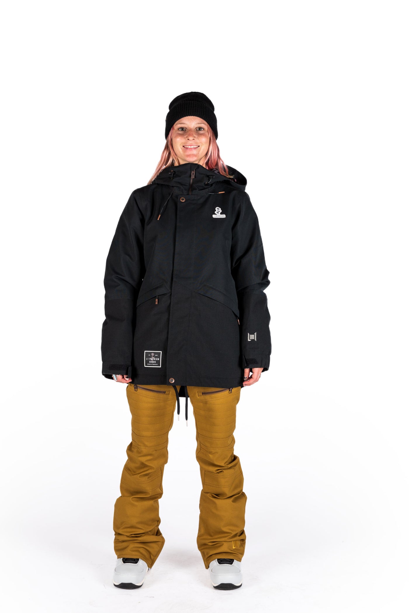 strak Kleren val L1 Lalena Snowboard Jacket Women's (Black) – Milo Snow and Skate