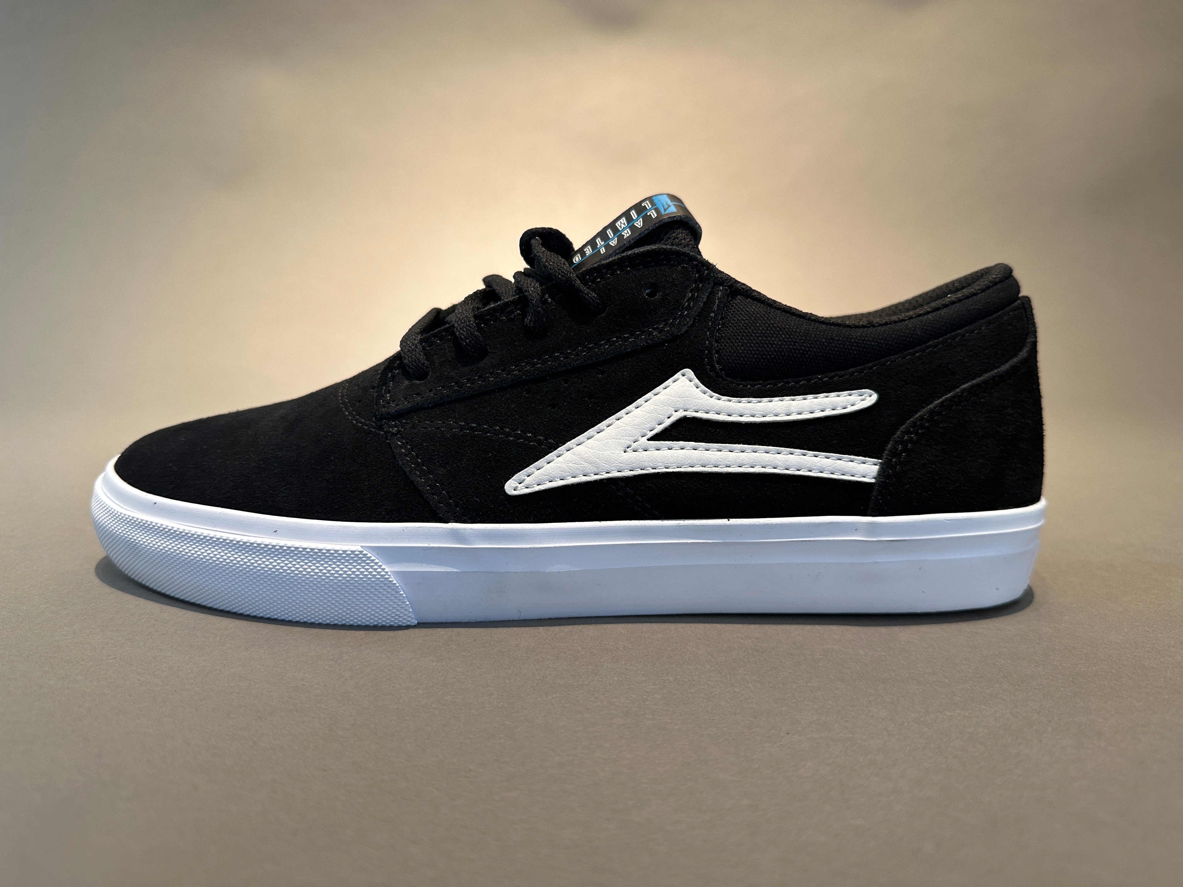 Lakai Griffin Black Suede Milo Snow and Skate