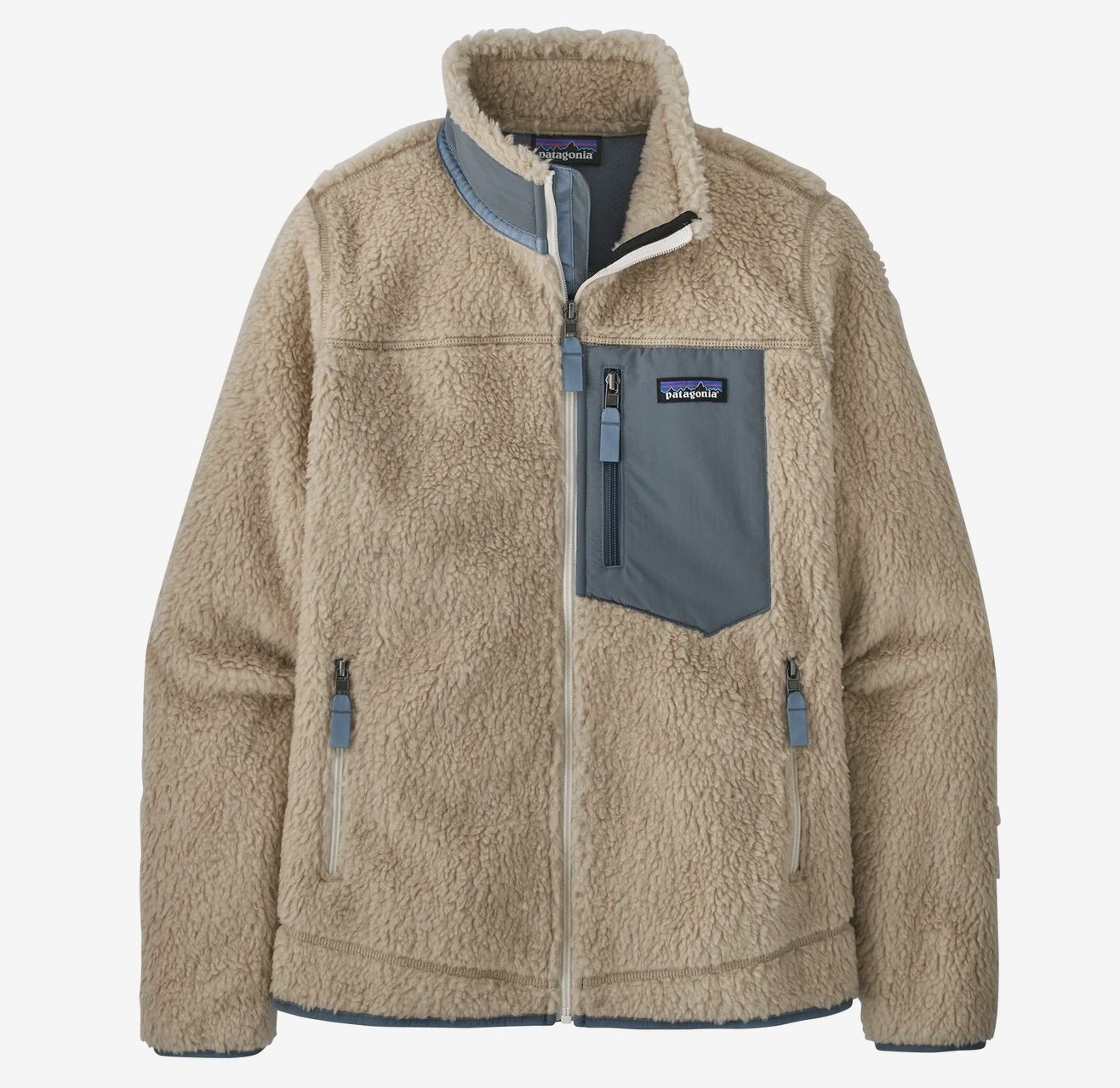 Patagonia RETRO PILE - Fleece jacket - salt grey/light plume grey