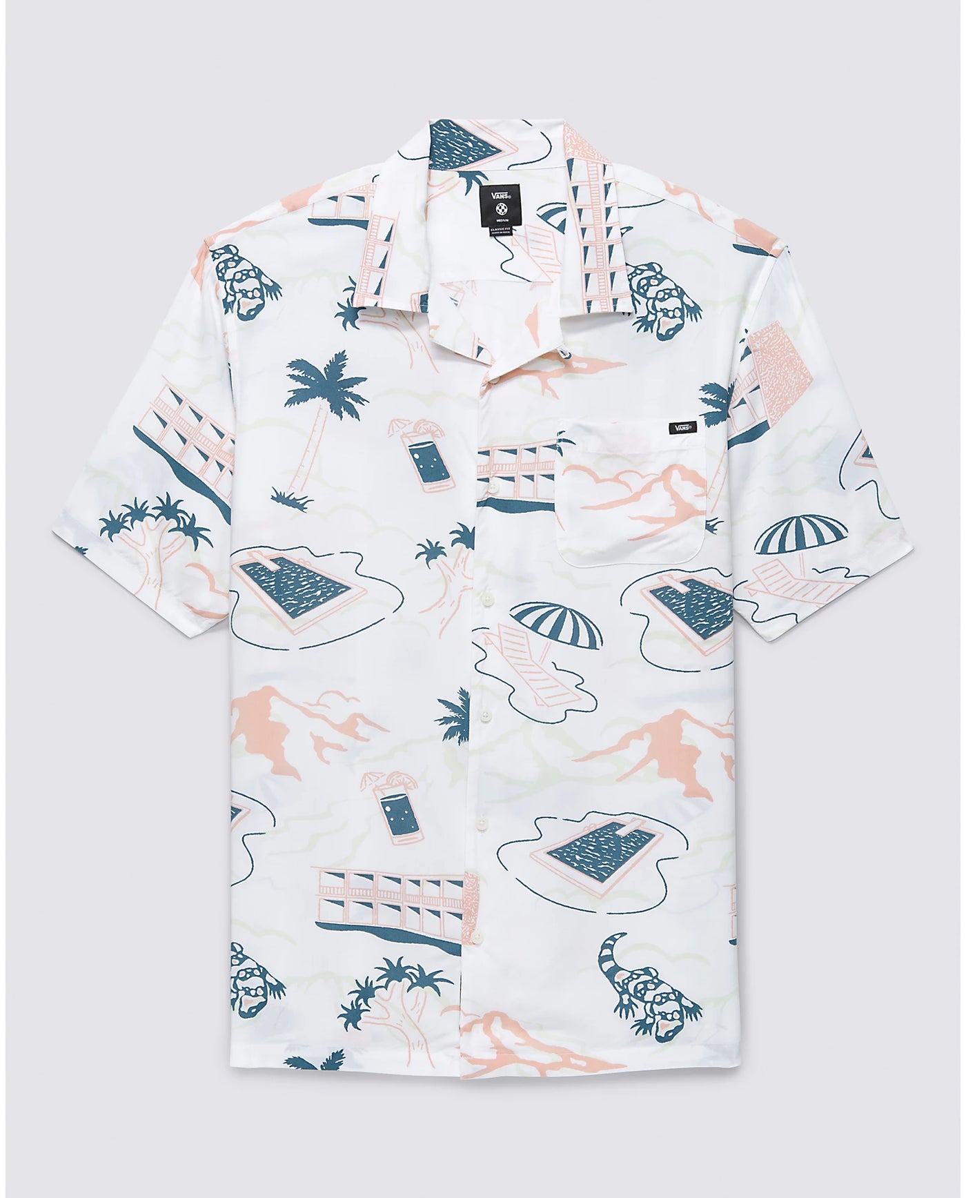 Vans woven outlet shirt